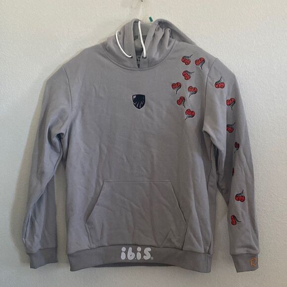 LAS VEGAS INFERNO X IBIS Brand Men’s Gray Collaborative Hoodie Size XL - Picture 3 of 7